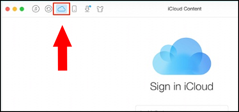 Đăng nhập vào tài khoản iCloud của bạn